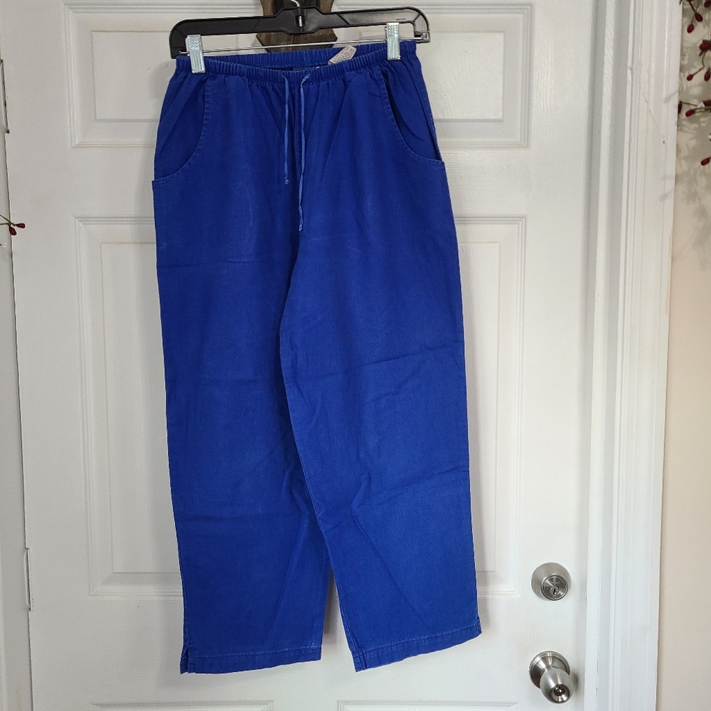 Blue Fin Woman's Scrubs, Size: Small Color: Blue - Picture 3 of 13